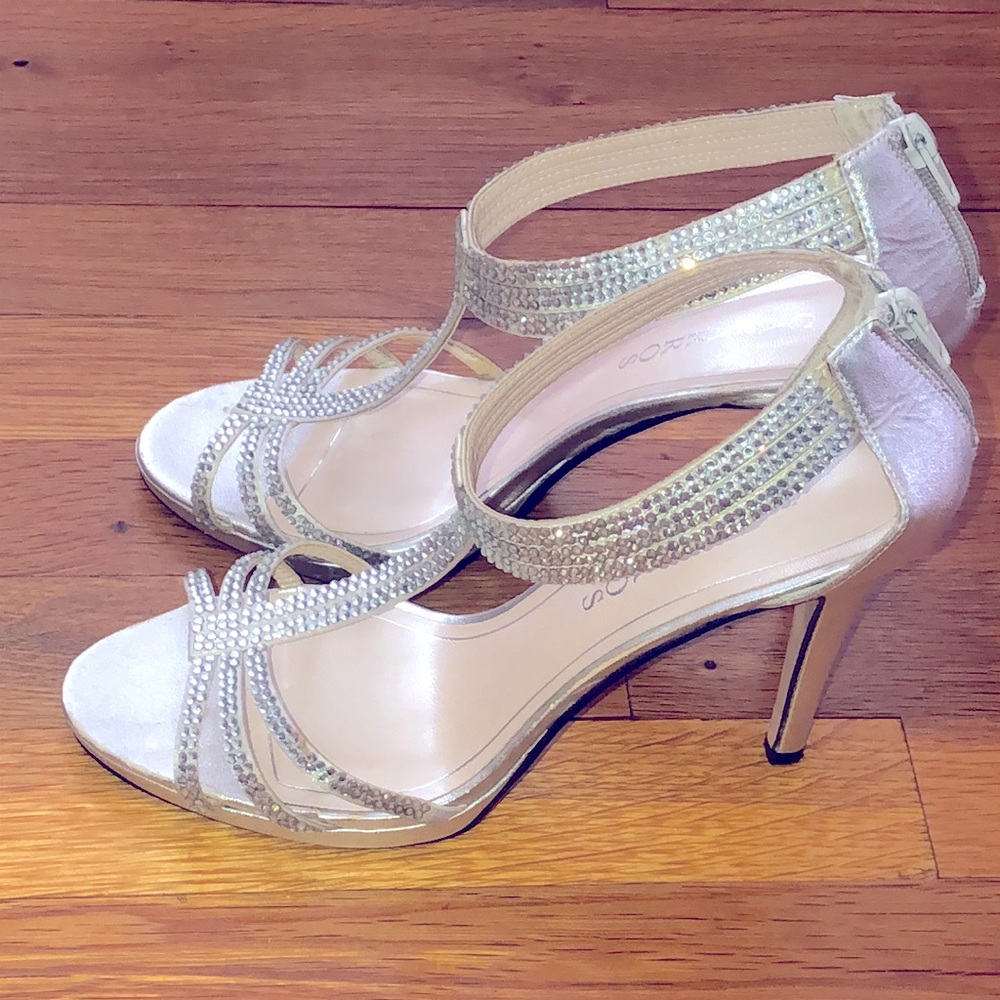 Silver heels